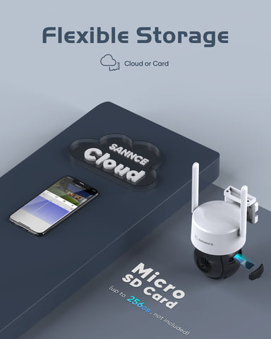 Certified Refurbished 4MP HD Outdoor Pan Tilt Wireless Dome Security Camera, Full Color Night Vision, 2-Way Audio, Smart AI Human Detection, Support Alexa/Google Assistant Certified Refurbished 4MP HD Outdoor Pan Tilt Wireless Dome Security Camera, Full Color Night Vision, 2-Way Audio, Smart AI Human Detection, Support Alexa/Google Assistant