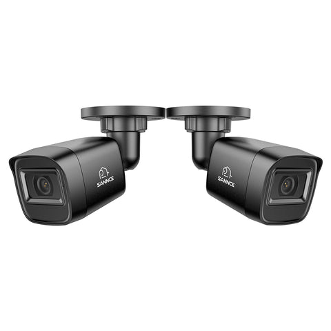 Certified Refurbished 2MP 2pcs Outdoor Bullet CCTV Cameras, Smart Human / Vehicle / Motion Detection(2-Pack) Certified Refurbished 2MP 2pcs Outdoor Bullet CCTV Cameras, Smart Human / Vehicle / Motion Detection(2-Pack)