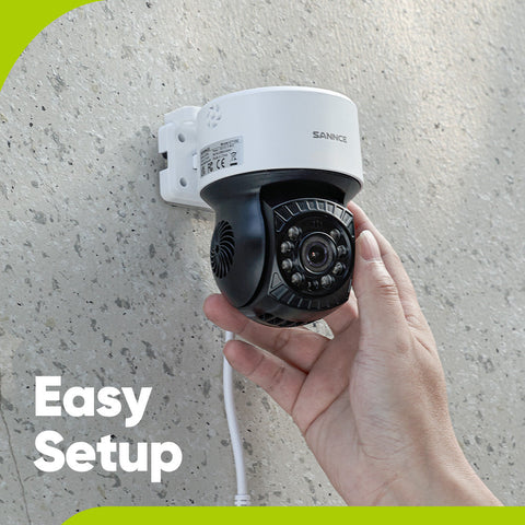 5MP 8 Channel PT Security Camera System - Hybrid 5-in-1 DVR, Pan & Tilt CCTV Camera, 100 ft Night Vision, Motion Detection, Outdoor, Waterproof 5MP 8 Channel PT Security Camera System - Hybrid 5-in-1 DVR, Pan & Tilt CCTV Camera, 100 ft Night Vision, Motion Detection, Outdoor, Waterproof