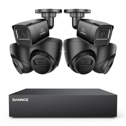 5MP 8-Channel Wired Security DVR System with 6pcs 2MP Outdoor Bullet CCTV Cameras, Smart Human / Vehicle / Motion Detection 5MP 8-Channel Wired Security DVR System with 6pcs 2MP Outdoor Bullet CCTV Cameras, Smart Human / Vehicle / Motion Detection