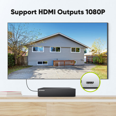 1080P 8 Channel Security DVR - Hybrid 5-in-1 Video Recorder, Smart Motion Detection, Smart Playback & USB Backup 1080P 8 Channel Security DVR - Hybrid 5-in-1 Video Recorder, Smart Motion Detection, Smart Playback & USB Backup