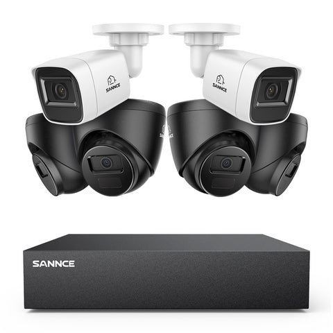 5MP 8-Channel Wired Security DVR System with 6pcs 2MP Outdoor CCTV Cameras, Smart Human / Vehicle / Motion Detection 5MP 8-Channel Wired Security DVR System with 6pcs 2MP Outdoor CCTV Cameras, Smart Human / Vehicle / Motion Detection