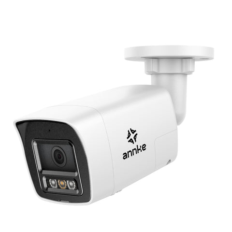 ANNKE 3K Outdoor Dual Light PoE Security Camera, Day and Night Vision, Human & Vehicle Detection, H.265+, Human & Vehicle Detection, Two-Way Audio, Max. 512 GB Local Storage, IP67 ANNKE 3K Outdoor Dual Light PoE Security Camera, Day and Night Vision, Human & Vehicle Detection, H.265+, Human & Vehicle Detection, Two-Way Audio, Max. 512 GB Local Storage, IP67