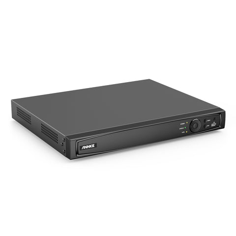 ANNKE 4K 16 Channel H.265+ PoE NVR, Dual Hard Drive Bays, RTSP Supported, Works with Alexa ANNKE 4K 16 Channel H.265+ PoE NVR, Dual Hard Drive Bays, RTSP Supported, Works with Alexa