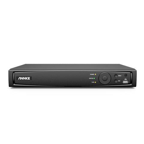 ANNKE 4K 8 Channel H.265+ PoE NVR, RTSP Supported, Works with Alexa ANNKE 4K 8 Channel H.265+ PoE NVR, RTSP Supported, Works with Alexa