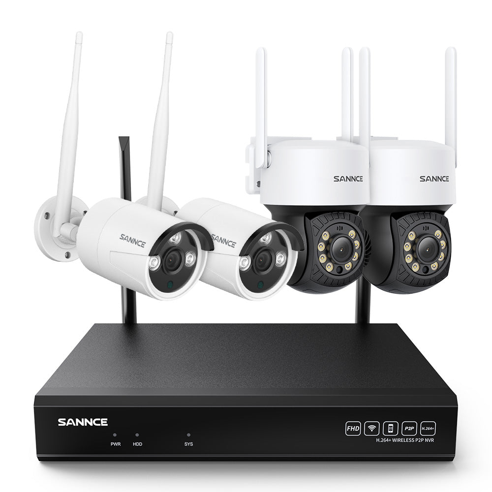 Sannce 720p wireless video surveillance sales system