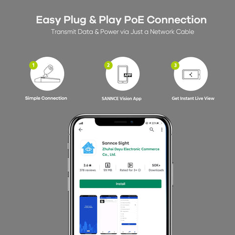 4K 8 Channel H.265+ Security PoE NVR - Support up to 10CH for 8 x PoE Cameras + 2 x WiFi IP Cameras, ONVIF Supported, Audio Recording 4K 8 Channel H.265+ Security PoE NVR - Support up to 10CH for 8 x PoE Cameras + 2 x WiFi IP Cameras, ONVIF Supported, Audio Recording
