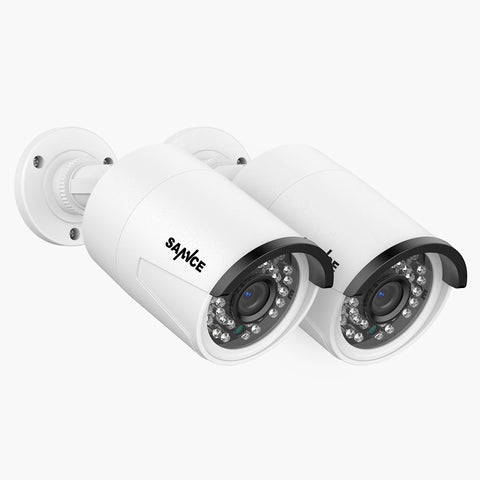 Certified Refurbished 3MP Full HD PoE IP Bullet Security Camera w/ Audio Recording for SANNCE NVR N98PBD/N96PBK Certified Refurbished 3MP Full HD PoE IP Bullet Security Camera w/ Audio Recording for SANNCE NVR N98PBD/N96PBK