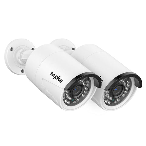 Certified Refurbished 5MP Super HD PoE Security Outdoor IP Camera w/ Audio Recording for SANNCE NVR N98PBD/N96PBK (2-Pack) Certified Refurbished 5MP Super HD PoE Security Outdoor IP Camera w/ Audio Recording for SANNCE NVR N98PBD/N96PBK (2-Pack)