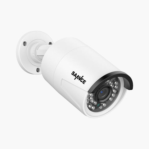 Certified Refurbished 3MP Full HD PoE IP Bullet Security Camera w/ Audio Recording for SANNCE NVR N98PBD/N96PBK Certified Refurbished 3MP Full HD PoE IP Bullet Security Camera w/ Audio Recording for SANNCE NVR N98PBD/N96PBK