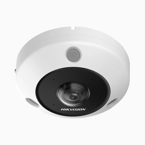 12MP 360° Fisheye PoE Security Camera, 3504 × 3504 @ 30 fps, IR Night Vision, Two-way Audio, IP67 & IK10 12MP 360° Fisheye PoE Security Camera, 3504 × 3504 @ 30 fps, IR Night Vision, Two-way Audio, IP67 & IK10