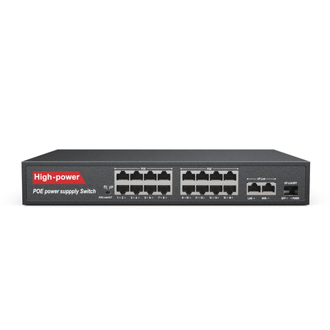 4K 32 Channel PoE NVR Recorder with 16 PoE Ports, Up to 12MP Video Resolution,  H.265+, 4 Hard Drive Bays, Smart Video Content Analysis Search, Temperature Detection 4K 32 Channel PoE NVR Recorder with 16 PoE Ports, Up to 12MP Video Resolution,  H.265+, 4 Hard Drive Bays, Smart Video Content Analysis Search, Temperature Detection