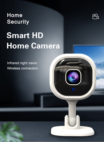 Square Indoor Camera for Home Security, 1080P WiFi Security Camera for Pet/ Baby Monitor, Privacy Mode, 2-Way Audio, Night Vision, AI Detection, SD Card Storage