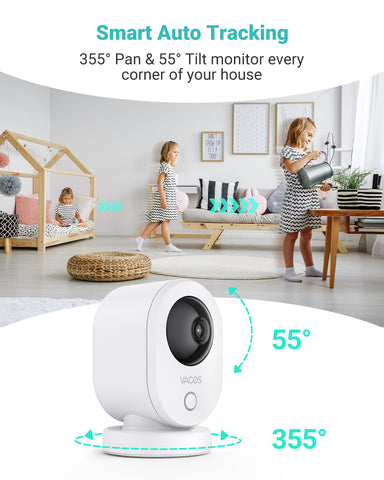 Vacos 720p Baby Monitor with 5’’ LCD Monitor