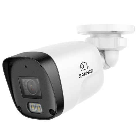 3MP 8-Channel PoE Security Camera System with 6MP NVR, F1.0 Full Color Night Vision, 2Pcs 2K Cameras, AI Human & Vehicle Detection, S+265