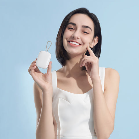 Mini UV-C Toothbrush Sanitizer, Portable Rechargeable Sterilizer for Any Size Toothbrush, Box Case with Holder for Household and Travel or Business Trips