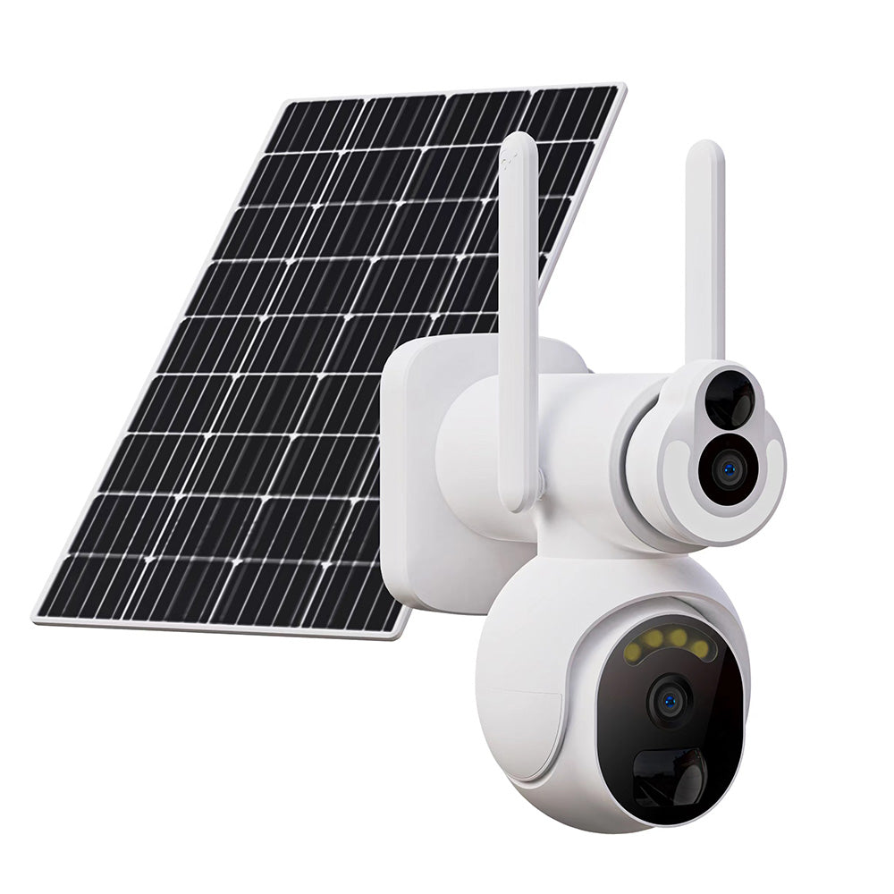 Cámara Solar Robotica 4g Exterior Ptz Full Hd 1080p Vision N