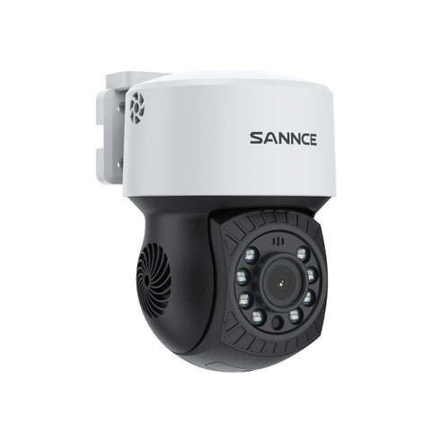 Pack of 2, 1080P PT Security Camera - Pan & Tilt, 100 ft Night Vision, Motion Detection, Outdoor, Waterproof