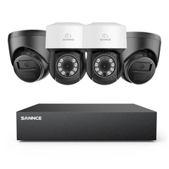 1080P 8 Channel PT Security Camera System - Hybrid 5-in-1 DVR, Pan & Tilt CCTV Camera, 100 ft Night Vision, Motion Detection, Outdoor, Waterproof