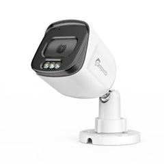 Camstro 5MP 8-Channel POE CCTV Camera Security System, 4K NVR w/4 5MP IP Cameras, Color Night Vision, Customized Motion Area, Comprehensive Smart Detection, Two-Way Audio Intercom, IP67 Weatherproof