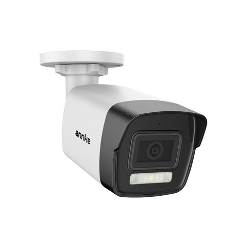 ANNKE C500P - 3K Dual Light Outdoor PoE Security Camera, Color & IR Night Vision, 3072*1728 Resolution, f/1.6 Aperture (0.005 Lux), Human & Vehicle Detection, Built-in Microphone, IP67