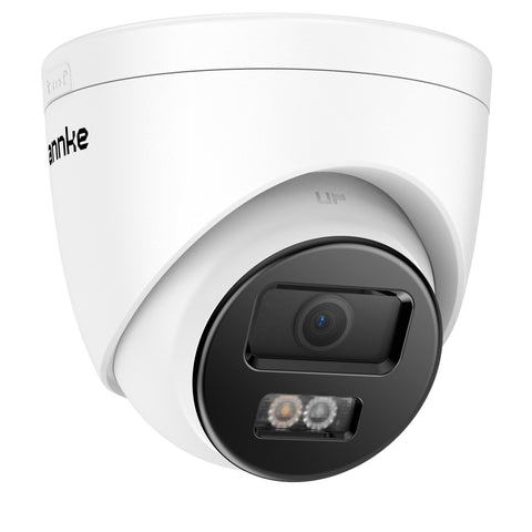ANNKE C500P - 3K Dual Light Outdoor PoE Security Camera, Color & IR Night Vision, 3072*1728 Resolution, f/1.6 Aperture (0.005 Lux), Human & Vehicle Detection, Built-in Microphone, IP67