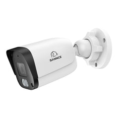 4K 8MP Super HD PoE Security Outdoor IP Camera - Smart Person/Vehicle Alerts, Dual-Light Color Night Vision, Audio Recording, work with SANNCE N98PBN (2-Pack)