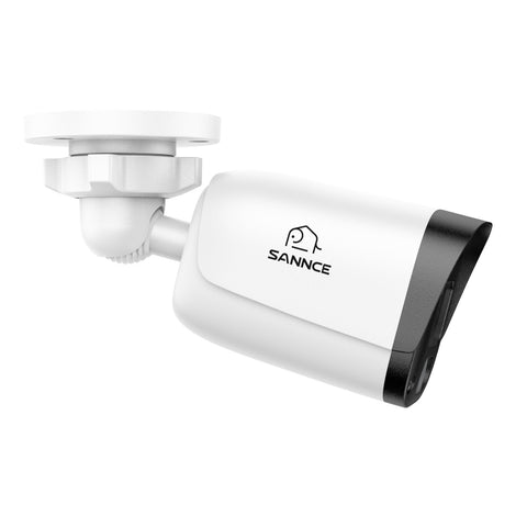 4K 8MP Super HD PoE Security Outdoor IP Camera - Smart Person/Vehicle Alerts, Dual-Light Color Night Vision, Audio Recording, work with SANNCE N98PBN (2-Pack)
