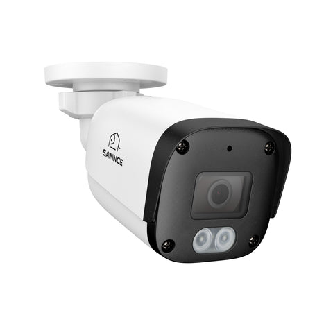4PCS 5MP Full HD PoE IP Security Camera, Night Vision, Advanced Detection, IP67 Waterproof