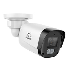FX800 - 4K PoE Bullet Security Camera w/ Dual-Light Color Night Vision, 129° Wider-Angle, SD Card Slot, AI Detection, Two-Way Audio, IP67 Waterproof