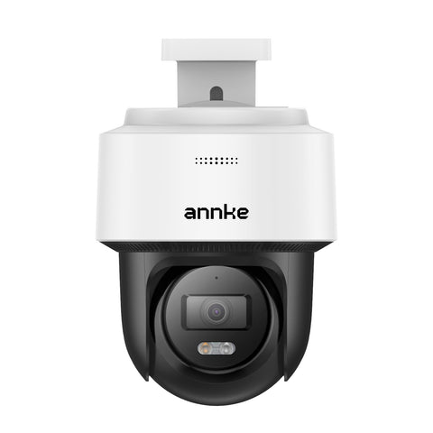ANNKE 3K Mini PT Speed Dome PoE Security Camera, Smart Dual Light Night Vision, 345° Pan & 80° Tilt, Human Detection & Auto-tracking Lite, Two-Way Audio