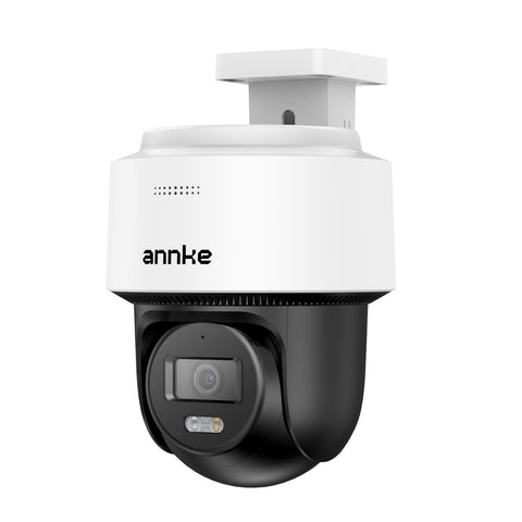 ANNKE 3K Mini PT Speed Dome PoE Security Camera, Smart Dual Light Night Vision, 345° Pan & 80° Tilt, Human Detection & Auto-tracking Lite, Two-Way Audio