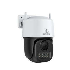 HR500 - 5MP Outdoor PT PoE Security Camera, Pan & Tilt, AI Human & Vehicle Detection & Auto Tracking, Color Night Vision, Support microSD Card Slot