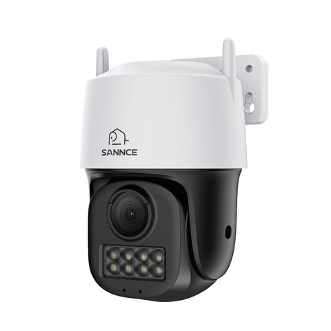 Certified Refurbished HR500 - 5MP Outdoor PT PoE Security Camera, Pan & Tilt, AI Human & Vehicle Detection & Auto Tracking, Color Night Vision, Support microSD Card Slot