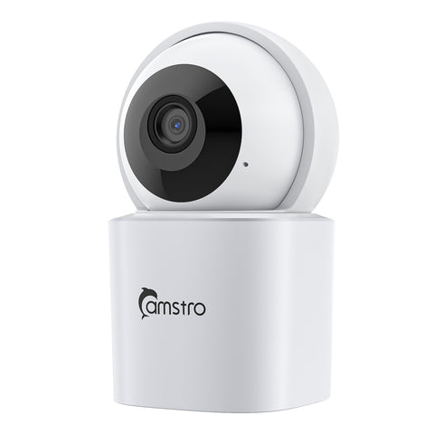 Camstro Video?Monitors, 5MP Super HD Indoor PT WiFi IP Camera - Pan & Tilt, Day Night Vision, Two-way Audio