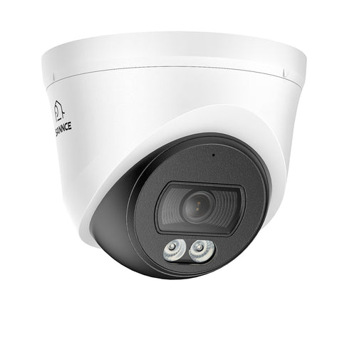 WD800 - 4K POE Security Camera System w/ Audio, AI Detection, Dual-Light Color Night Vision, IP67 Waterproof