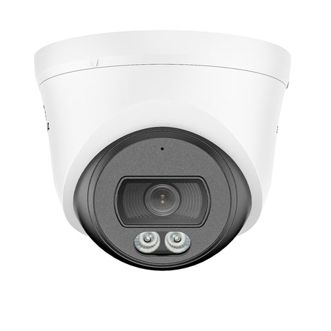 WD800 - 4K POE Security Camera System w/ Audio, AI Detection, Dual-Light Color Night Vision, IP67 Waterproof
