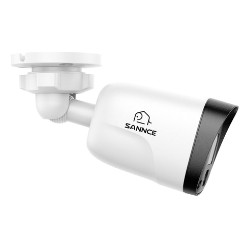 4PCS 3MP Full HD PoE IP Bullet Security Camera, Two-Way Communication