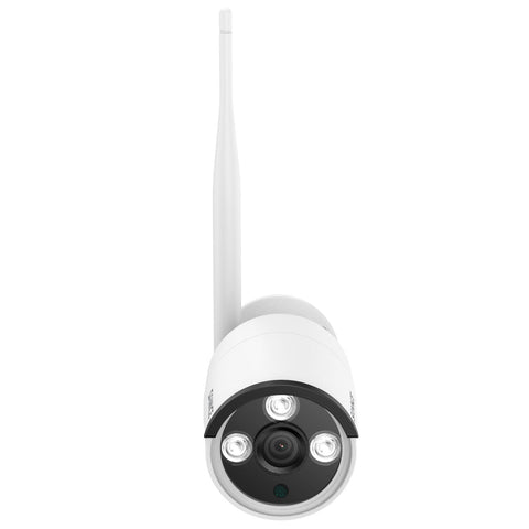 Certified Refurbished 3MP 8-Channel Wireless Security Camera System, 8MP NVR, 3MP WiFi 4 Pcs IP Cameras, Two-Way Audio, IP66 Waterproof, Smart AI Human Detection, Work With Alexa