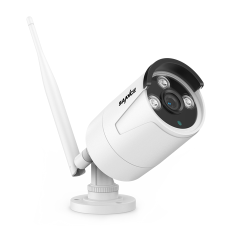 Certified Refurbished 3MP 8-Channel Wireless Security Camera System, 8MP NVR, 3MP WiFi 4 Pcs IP Cameras, Two-Way Audio, IP66 Waterproof, Smart AI Human Detection, Work With Alexa
