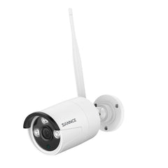 3MP 16-Channel Wireless CCTV PT & Bullet Camera System, 8MP NVR, 3MP Pan & Tilt WiFi IP Cameras, Audio Recording, AI Human Detection, Work With Alexa (4xPT Camera, 6xBullet Camera and 8MP 16CH NVR)