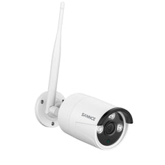3MP 16-Channel Wireless CCTV PT & Bullet Camera System, 8MP NVR, 3MP Pan & Tilt WiFi IP Cameras, Audio Recording, AI Human Detection, Work With Alexa (4xPT Camera, 6xBullet Camera and 8MP 16CH NVR)