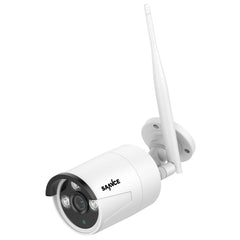 3MP Wireless Security Camera, 2Pcs WiFi IP Cameras for SANNCE N48WHE NVR, AI Human Detection, Work with Alexa, 100ft Night Vision, Remote Access & Smart Motion Alerts