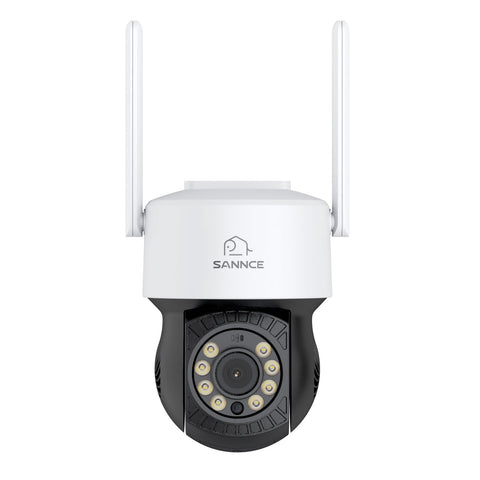 10 Channel Wireless PT Security Camera System, 3MP NVR w/ 10.1'' LCD Monitor, 3MP Wireless PT Security Camera, Pan & Tilt 2Pcs IP Cameras AI Human Detection, Remote Access, Smart Motion Alerts, Work with Alexa