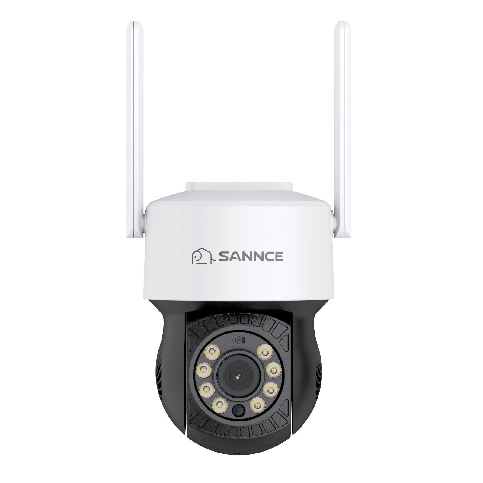 8MP 10-Channel 4 PCS Wireless PT Security Camera System, Pan & Tilt, Two-Way Audio, IP66 Waterproof, Smart AI Human Detection, Work With Alexa