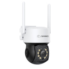 5MP Wireless PT Security Camera, Pan & Tilt, 2Pcs WiFi IP Cameras for SANNCE N48WHE/N98WHE/N98WHG NVR, AI Human Detection, Work with Alexa, 100ft Night Vision, Remote Access & Smart Motion Alerts