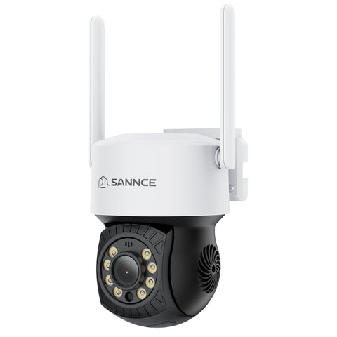 8MP 10-Channel 6 PCS Wireless PT Security Camera System, Pan & Tilt, Two-Way Audio, IP66 Waterproof, Smart AI Human Detection, Work With Alexa