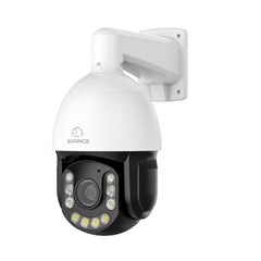 4K 8-Channel PoE Security NVR System with 8PCS 8MP 20X PTZ Camera, Auto Tracking, Two-Way Audio, Color Night Vision