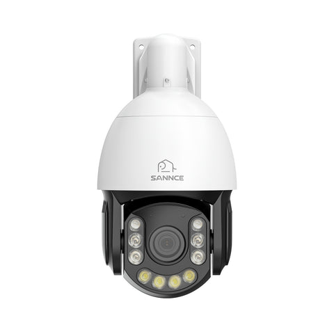 4K 8-Channel PoE Security NVR System with 3PCS 8MP Cameras, 1X 20X PTZ + 2X Bullet IP Cameras, Auto Tracking, Two-Way Audio, Night Vision
