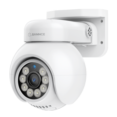 4K 8-Channel PoE Security NVR System with 7PCS 8MP Cameras, 1X 20X PTZ + 4X Bullet + 2X PT IP Cameras, Auto Tracking, Two-Way Audio, Night Vision